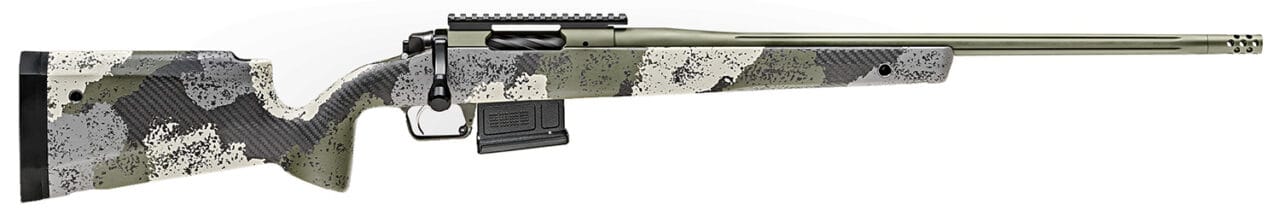 Springfield Armory BAW92265CMG Model 2020 WayPoint 6.5 Creedmoor 5+1 Cap 22" Mil-Spec Green Cerakote Rec/Barrel Evergreen Camo Carbon Fiber Hybrid Profile with M-LOK Stock Right Hand (Full Size) 1 Springfield Armory BAW92265CMG Model 2020 WayPoint 6.5 Creedmoor 5+1 Cap 22" Mil-Spec Green Cerakote Rec/Barrel Evergreen Camo Carbon Fiber Hybrid Profile with M-LOK Stock Right Hand (Full Size)