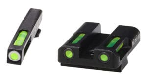 Hi-Viz LiteWave H3 Tritium Green Handgun Sight Set