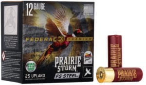 Federal Premium Prairie Storm FS 12 Gauge 2.75 Inch 1 1/8oz Number 3 Shot 25 Round Shotgun Ammunition