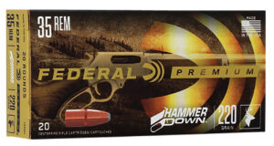 Federal LG35R1 Premium HammerDown 35Rem 220gr Bonded Hollow Point 20 Per Box/10 Case