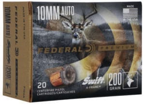 Federal Swift 10mm 200 Grain Hollow Point Ammunition