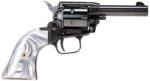 Heritage Mfg BK22B3GPRL Barkeep  22 LR 6 Shot, 3" Black Oxide Steel Barrel, Black Oxide Zinc Alloy Frame, Black Oxide Cylinder, Gray Pearl Grip, Manual Safety, Exposed Hammer