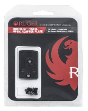 Ruger 57 Optic Adapter Plate Black Anodized Aluminum Accessory