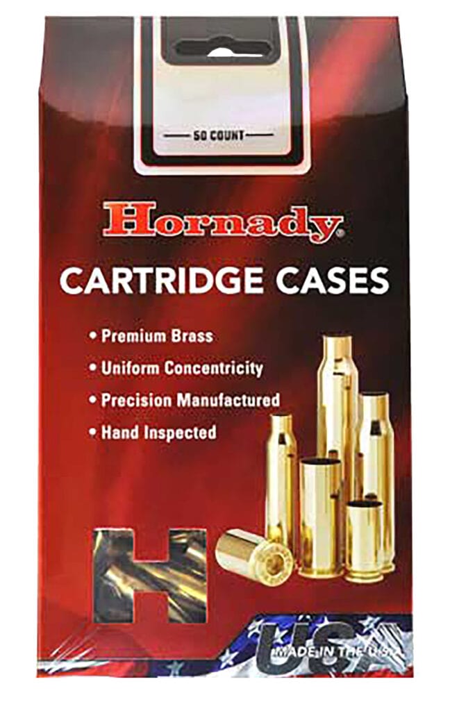 Hornady 6mm ARC Unprimed Rifle Brass Reloading Cases 50 Count