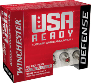 Winchester Ammo RED40HP USA Ready 40S&W 170gr Hex Vent Hollow Point 20 Per Box/10 Case
