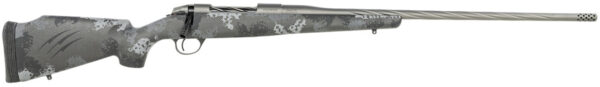 Fierce Firearms FCETW65PRCTIPH Twisted Edge  6.5 PRC 4+1 24" Phantom Camo Carbon Fiber Stock, Gray Cerakote, Right Hand