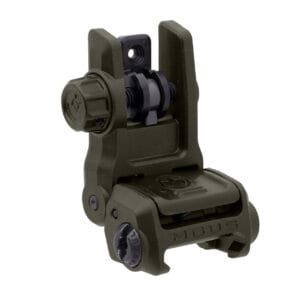 Magpul MBUS 3 OD Green Folding Rear Backup Sight