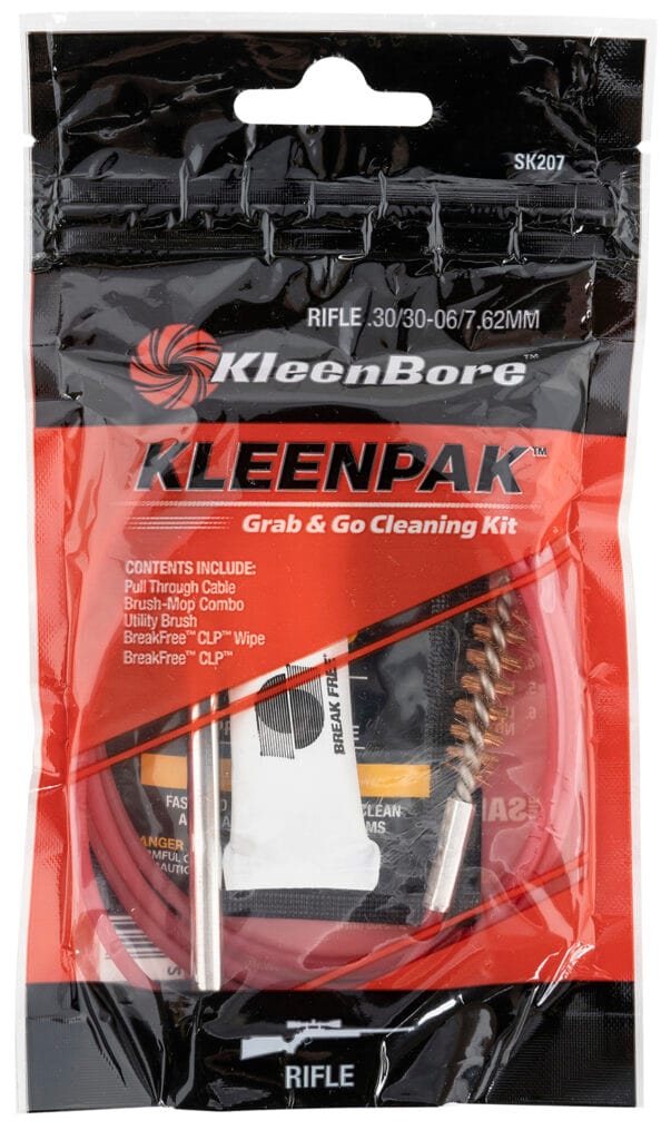 Kleen-Bore Grab and Go Cleaning Kit 30 Caliber 30-06 7.62mm Rifle