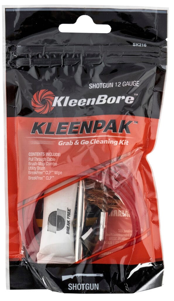 Kleen-Bore Grab and Go 12 Gauge Shotgun Cleaning Kit