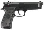 Beretta USA J92F300M 92FS  Full Size Frame 9mm Luger 15+1 4.90" Black Bruniton Barrel, Serrated Steel Slide, Frame w/Beavertail, Ambidextrous USA Made