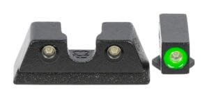 Meprolight Hyper-Bright Green Tritium Self Illuminated Fixed Night Sight Set