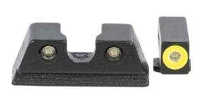 Meprolight Hyper-Bright Green Tritium Sight Set for Glock 42/43 Pistol