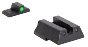 Meprolight Hyper-Bright Green Tritium Night Sight Set for Heckler and Koch Pistol