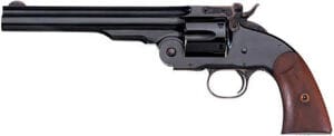 Taylors and Company Schofield 44-40 Winchester 7" Blued Engraved Revolver