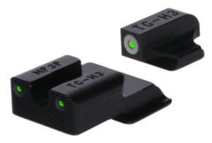 Truglo Tritium Pro Square Front Green Rear Sight Accessory