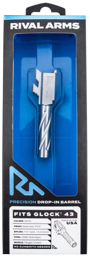 Rival Arms Precision 9mm Stainless Drop-In Barrel