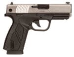 Bersa BP9DTCC BPCC  Sub-Compact Frame 9mm Luger 8+1 3.30" Black Steel Barrel, Nickel Cerakote Serrated Steel Slide, Matte Black Polymer Frame w/Picatinny Rail
