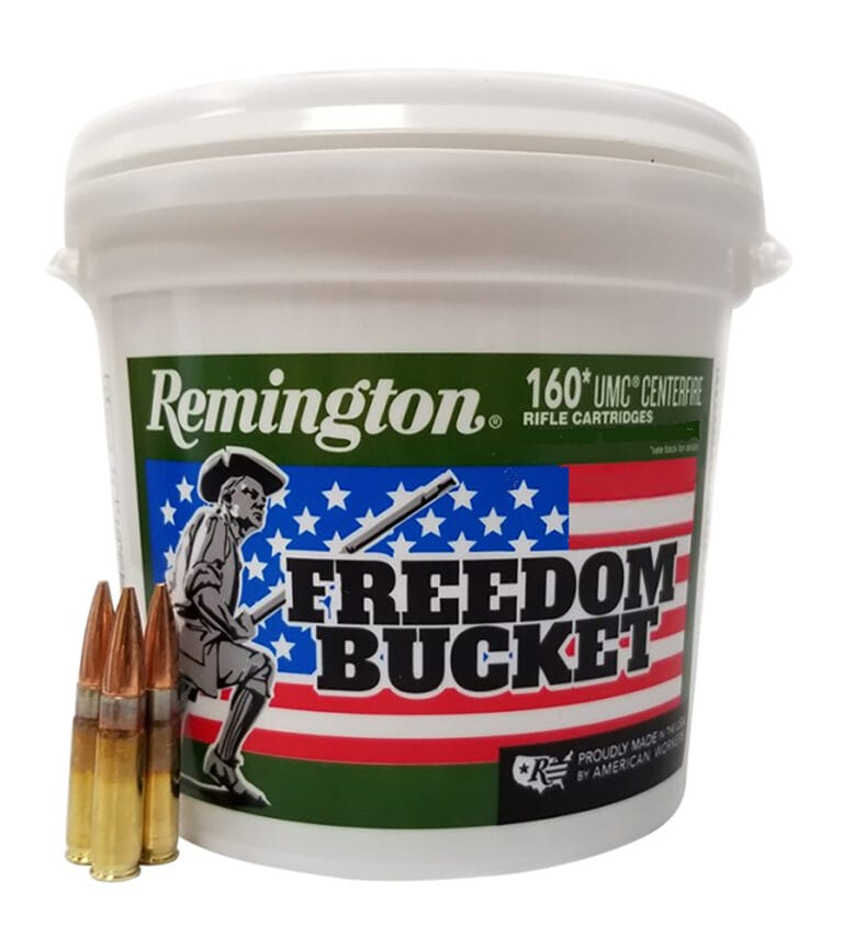 Remington UMC Freedom Bucket 300 Blackout 150 Grain Full Metal Jacket Ammunition