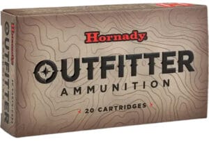 Hornady Outfitter 6.5mm Creedmoor 120 Grain Rifle Ammunition