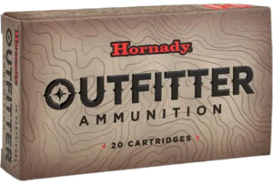 Hornady 814874 Outfitter  6.5Creedmoor 120gr Copper Alloy eXpanding 20 Per Box/10 Case