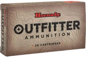 Hornady Outfitter 308 Winchester 165 Grain Nickel-Plated Rifle Ammunition