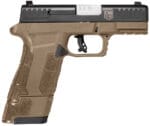Diamondback DB0300P061 DBAM29 Sub-Compact 9mm Luger 3.50" 12+1,17+1 Flat Dark Earth Finish Frame with Serrated Black Nitride Stainless Steel Slide, Polymer Grip & Picatinny Rail