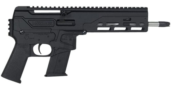 Diamondback DB1614L001 DBX CF 5.7x28mm 20+1 8" Threaded Barrel w/DBX Muzzle Device, Hard Coat Anodized Finish, M-Lok Handguard, Magpul MOE K Grip