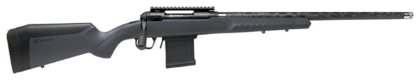 Savage Arms 57938 110 Carbon Tactical 308 Win 10+1 22" Carbon Fiber Wrapped Barrel, Matte Black Metal, Gray Fixed AccuStock with AccuFit