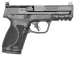 Smith & Wesson 13563 M&P M2.0  Compact 9mm Luger 15+1, 4" Black Armornite Steel Barrel & Optic Cut/Serrated Slide, Matte Black Polymer Frame w/Picatinny Rail