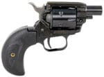 Heritage Mfg BK22B1BHBD Barkeep Boot 22 LR 6 Shot, 1.68" Black Steel Barrel, Black Oxide Zinc Alloy Frame, Black Cylinder Black Wood Grip, Hammer/Thumb Safety, Exposed Hammer