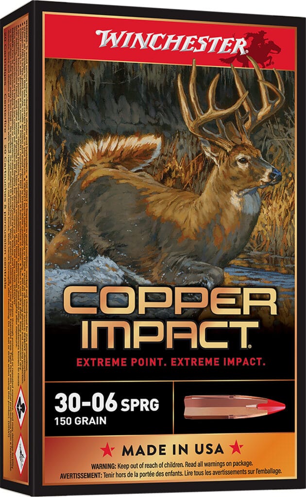 Winchester Copper Impact 30-06 Springfield 150 Grain Poly Tip Ammunition