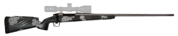 Fierce Firearms LRR65CMTPV4 Twisted Rival LR 6.5 Creedmoor 4+1 24" Tungsten Gray Cerakote Twisted Match Grade Barrel Tungsten Gray Cerakote Steel Phantom Camo Fixed Fierce Tech C3 Stock Right Hand