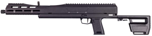 Trailblazer Firearms P9-BLK Pivot Ultracompact Folding Rifle 9mm Luger 15+1 16" Black Aluminum Folding Rec Black Synthetic Adjustable Stock Right Hand