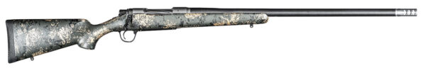Christensen Arms 8010613400 Ridgeline FFT 6.5 Creedmoor 4+1 20" Carbon Fiber/Threaded Barrel, Stainless Steel, Green with Black/Tan Accents Stock