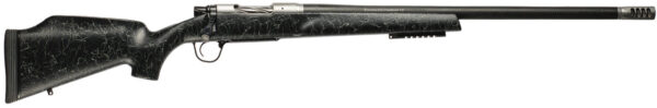 Christensen Arms 8011000300 Traverse  6.5 Creedmoor 4+1 24" Threaded Barrel, Natural Stainless, Black with Gray Webbing Stock