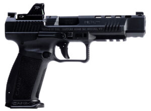 CANIK METE SFx Pistol - Black | 9mm | 5.2" Barrel | 1 - 20rd & 1 - 18rd Mag | Full Accessory Kit | Includes MeCanik MO1 Optic