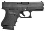 Glock UI3650201FGR G36 Sub-Compact 45 ACP 6+1 3.78" Hammer Forged Barrel Matte Black Serrated Steel Slide Black Polymer Frame w/Picatinny Rail Black Textured Finger Grooved Polymer Grips Right Hand