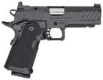 Springfield Armory PH9117AOS Prodigy  9mm Luger 20+1/17+1 4.25" Bull Barrel, Black Cerakote Carbon Steel Frame w/Picatinny Acc. Rail, Optic Ready Slide, Polymer Grip, Fiber Optic Sight