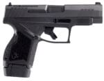 Taurus 1GX4XL94141 GX4XL  Micro-Compact Frame 9mm Luger 11+1/13+1 3.70" Black DLC Stainless Steel Barrel, Black Gas Nitride Serrated Alloy Steel Slide, Black Polymer Frame & Grip, Right Hand