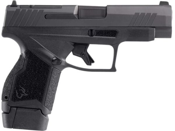Taurus 1GX4XLP941 GX4XL T.O.R.O. Micro-Compact Frame 9mm Luger 11+1/13+1 3.70" Black DLC Steel Barrel, Black Gas Nitride Optic Cut/Serrated Alloy Steel Slide, Black Polymer Frame & Grip, Right Hand