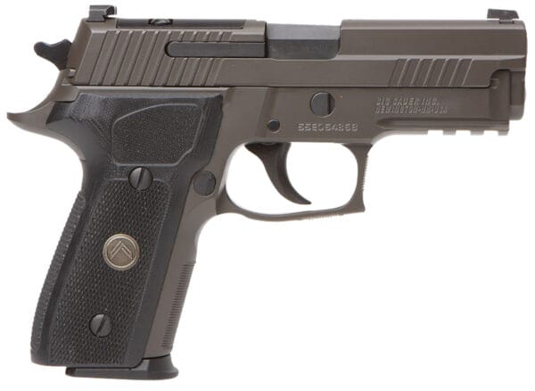 Sig Sauer 229R9LEGIONR2 P229 Compact Legion 9mm Luger 3.90" 10+1, Legion Gray Cerakote, Picatinny Rail/Beavertail Frame, Romeo 1 Cut Slide, Black G10 Grip