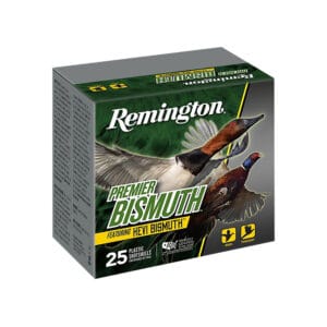 Remington Premier Bismuth 12 Gauge 2-3/4 Inch Number 5 Shot 25 Round Ammunition