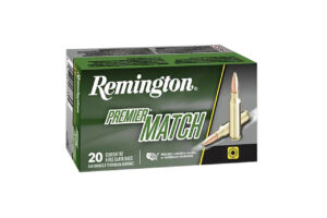 Remington Ammunition 26852 Premier Match 260Rem 140gr Sierra MatchKing BTHP 20 Per Box/10 Case