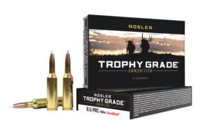 Nosler Trophy Grade 6.5 PRC 140 Grain AccuBond Rifle Ammunition
