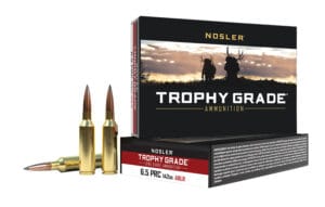 Nosler Trophy Grade 6.5 PRC 142 Grain AccuBond Rifle Ammunition