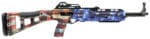 Hi-Point 995TSFLG 995TS Carbine 9mm Luger 16.50" 10+1, American Flag, Skeletonized Stock, Adjustable Sights