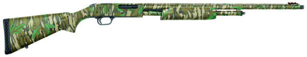 Mossberg 50107 500 Turkey 410 Gauge 3" 5+1 24" Mossy Oak Greenleaf Vent Rib Barrel, Mossy Oak Greenleaf Synthetic Stock Right Hand