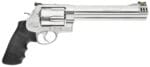 Smith & Wesson 163460 Model 460 XVR 460 S&W Mag 8.38" Threaded Stainless Steel Barrel & 5rd  Cylinder, Satin Stainless Steel X-Frame, Two Muzzle Brakes, Removable Interchangeable Compensator