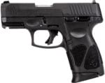Taurus 1G3C4031 G3C  Compact Frame 40 S&W 10+1 3.26" Matte Stainless Steel Barrel, Matte Black Tenifer Serrated Steel Slide, Black Polymer Frame w/Picatinny Rai,l Black Polymer Grip, Right Hand