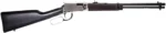 Rossi RL22181WD-NI Rio Bravo  22 LR 15+1 18" Polished Black Barrel, Nickel Rec, Black Hardwood Furniture